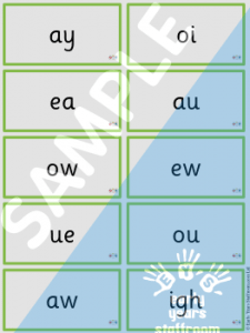 Phonics Sound Flashcards for Stage 2 - Early Years Staffroom