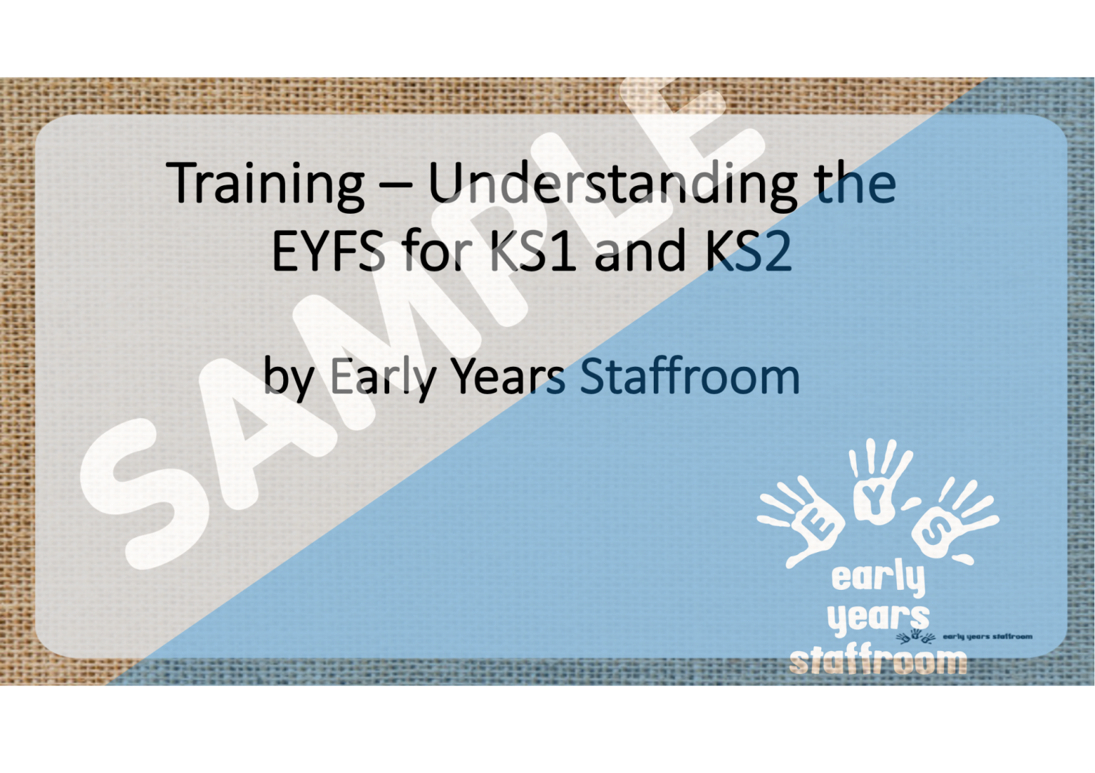 eyfs powerpoint presentation new parents