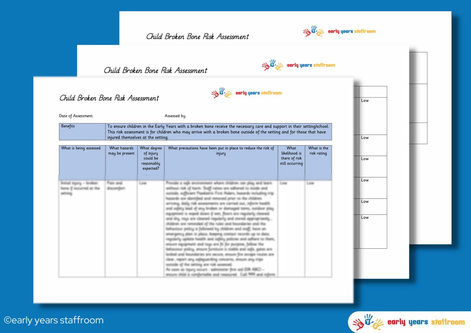 broken-bones-risk-assessment-early-years-staffroom