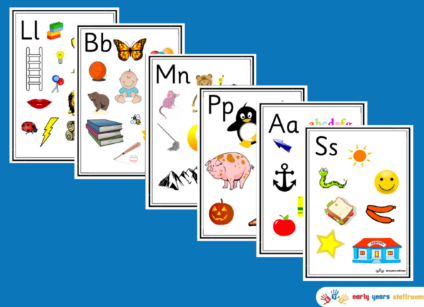 Phonics Phase 2 Pictures Home Learning (Sassoon Font) - Early Years ...