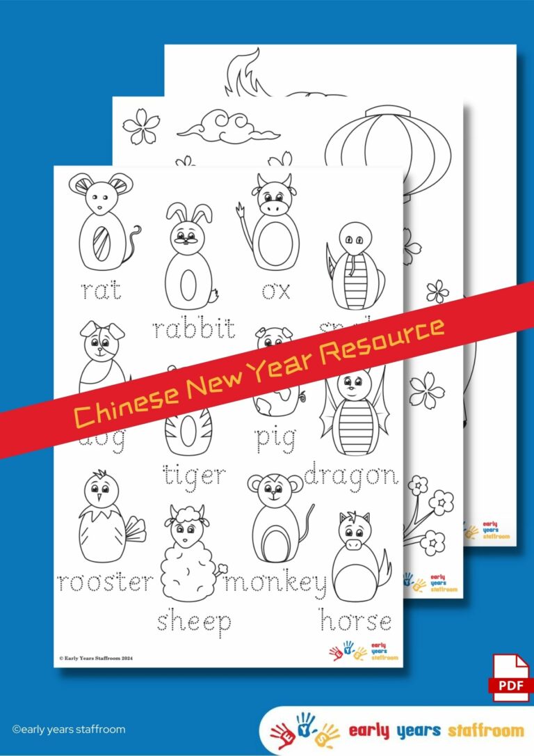 chinese new year worksheet eyfs