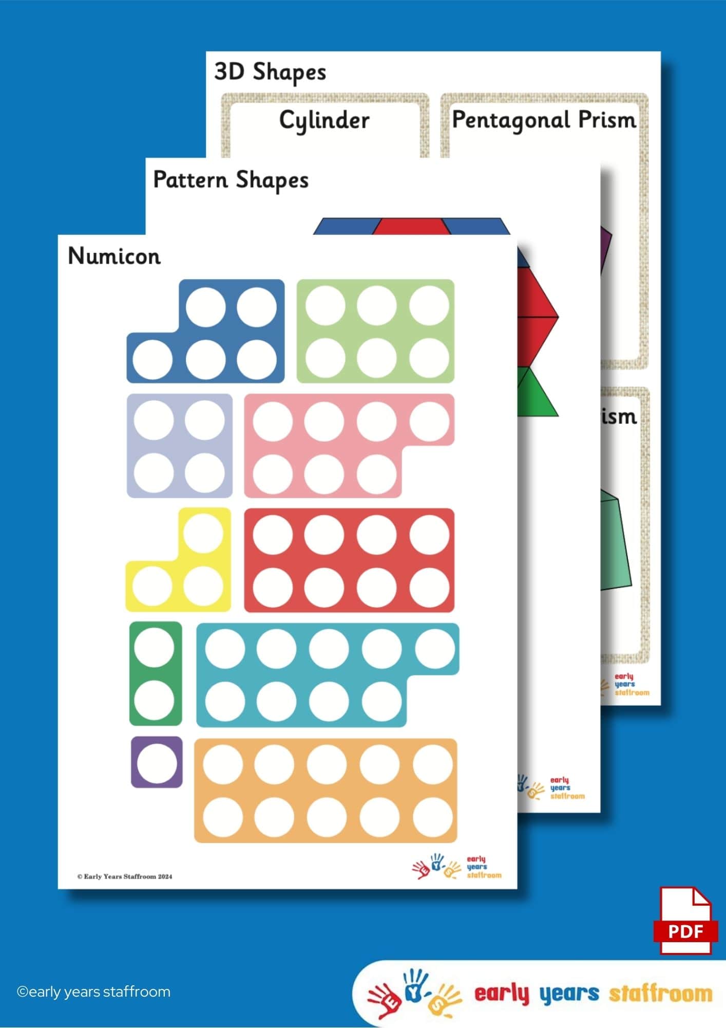 Maths Worksheets and Games Supporting White Roses Maths – Summer Week 4 WRM  - Early Years Staffroom